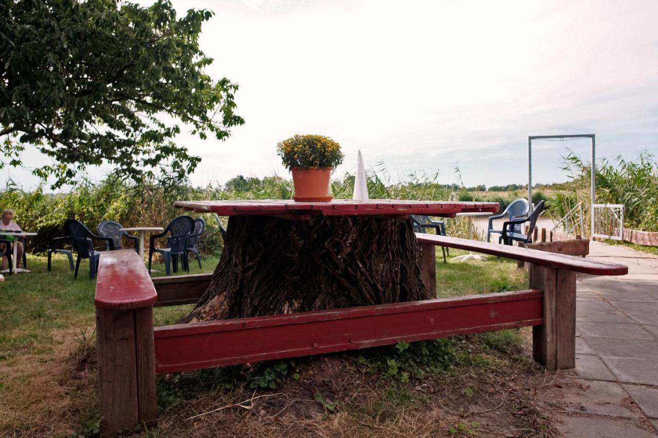 Seefahrer Deich-Café-Hotel - Das etwas andere Hotel - Kommunikation und Kreativität wird hier Groß geschrieben - Wer Standard sucht ist hier nicht richtig! Osten Exterior foto